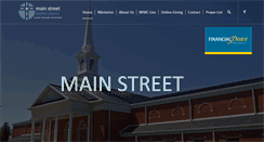 Desktop Screenshot of mainstreetbc.org